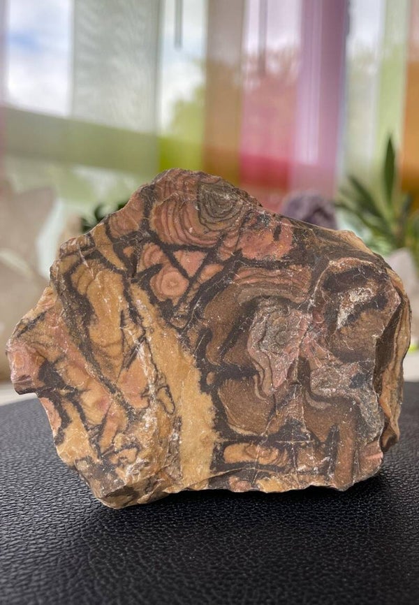 Nguni Jaspis uit Zuid-Afrika ruw, medium-groot