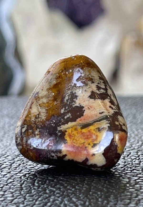 Nguni Jaspis trommelsteen