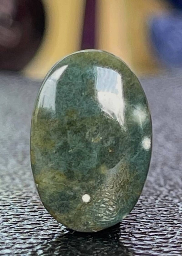 Oceaan Jaspis edelsteen cabochon ovaal, klein-medium