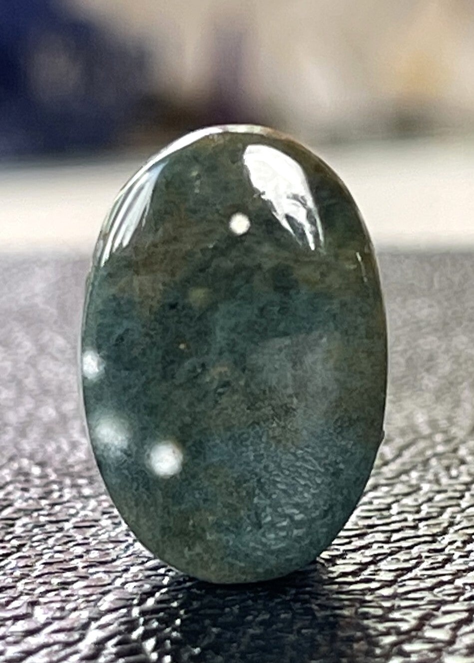 Oceaan Jaspis edelsteen cabochon ovaal, klein-medium