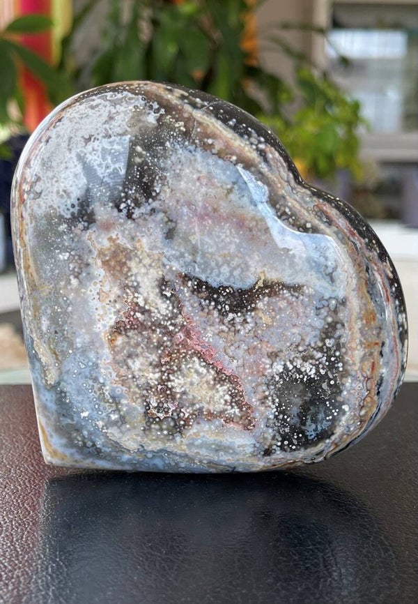 Oceaan Jaspis hart, heel groot