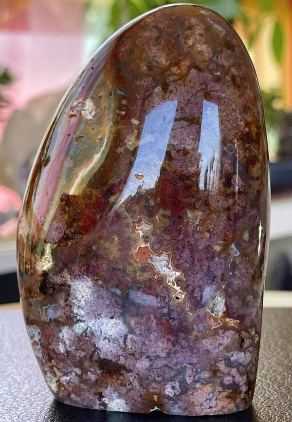 Oceaan Jaspis free form staand