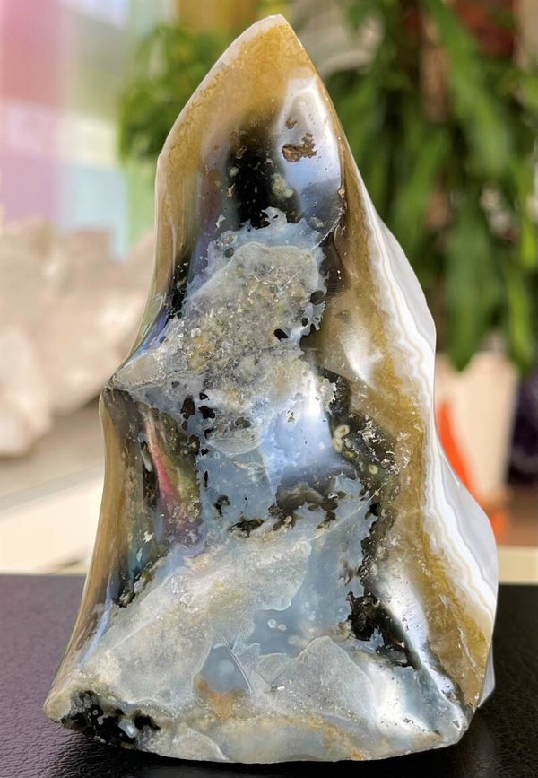 Oceaan Jaspis free form vlam staand