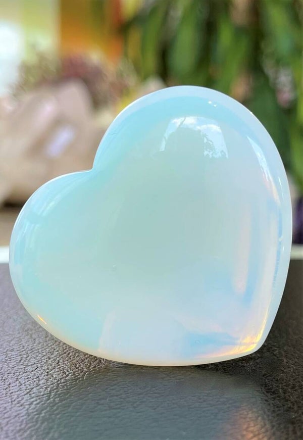 Opaliet hart, medium