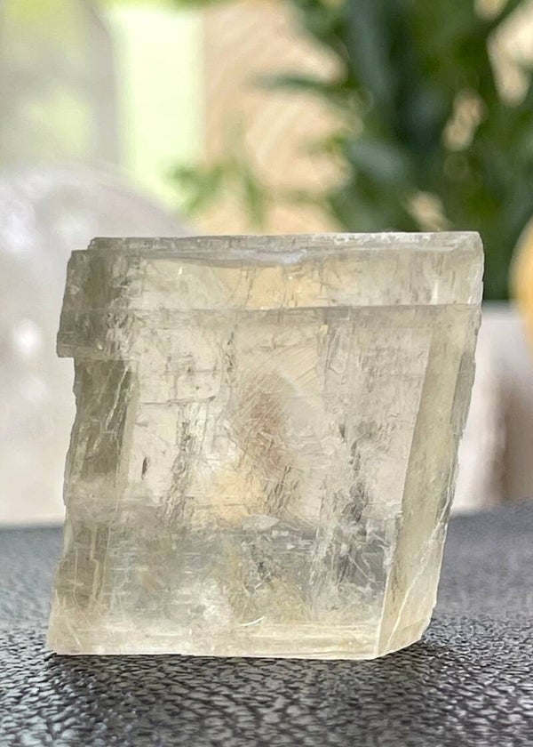 Optische Calciet of IJslandspaat uit Mexico ruw, klein