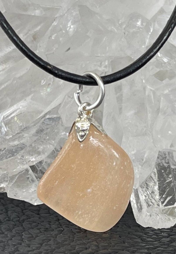 Seleniet oranje hangertje, met veter