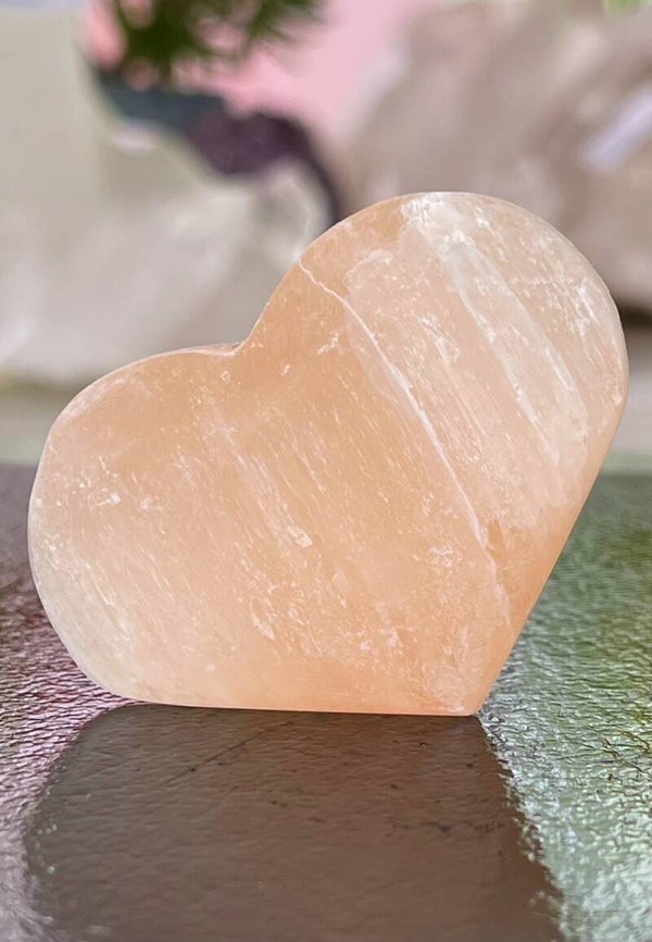 Seleniet oranje hart, medium