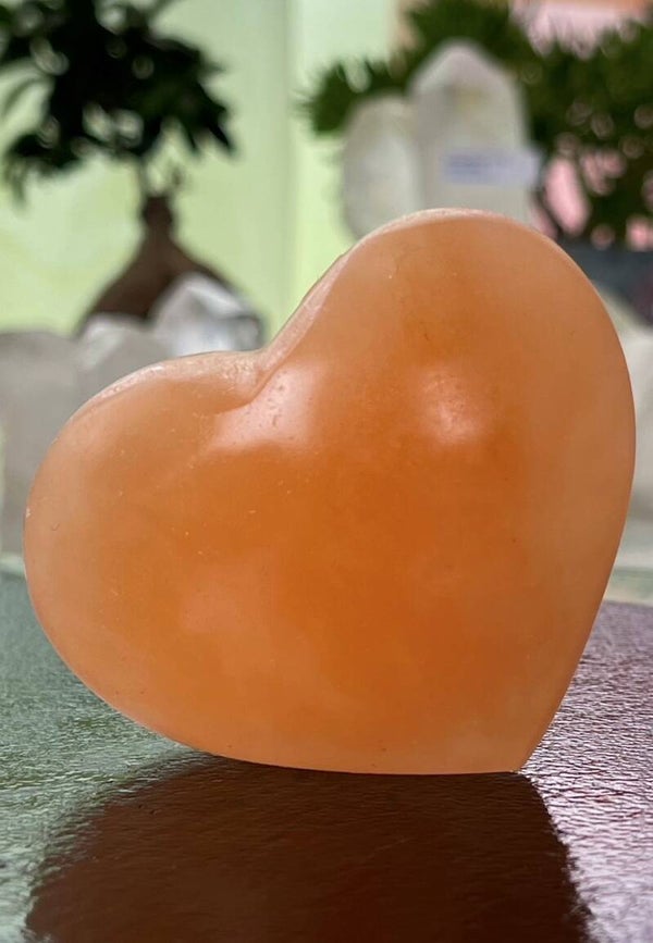 Seleniet oranje hart, medium