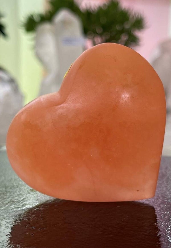 Seleniet oranje hart, medium