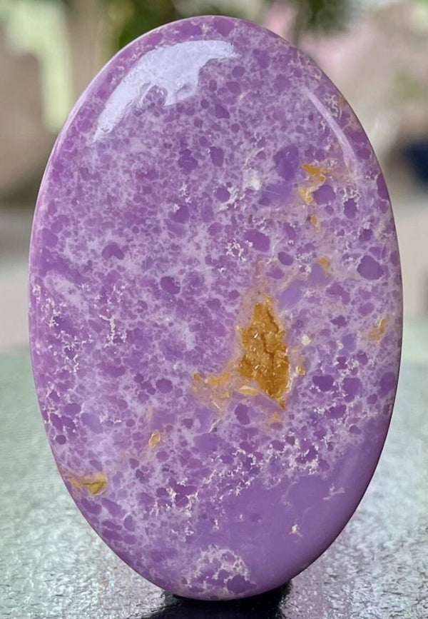 Phosphosideriet edelsteen cabochon ovaal, groot