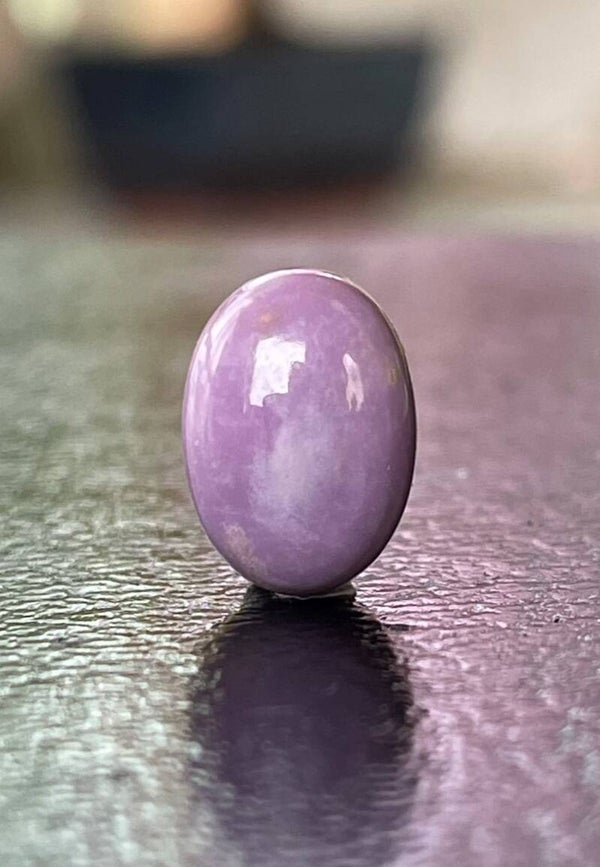 Phosphosideriet edelsteen cabochon ovaal, klein