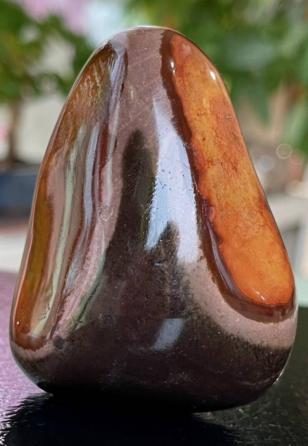 Polychroom Jaspis handsteen, groot