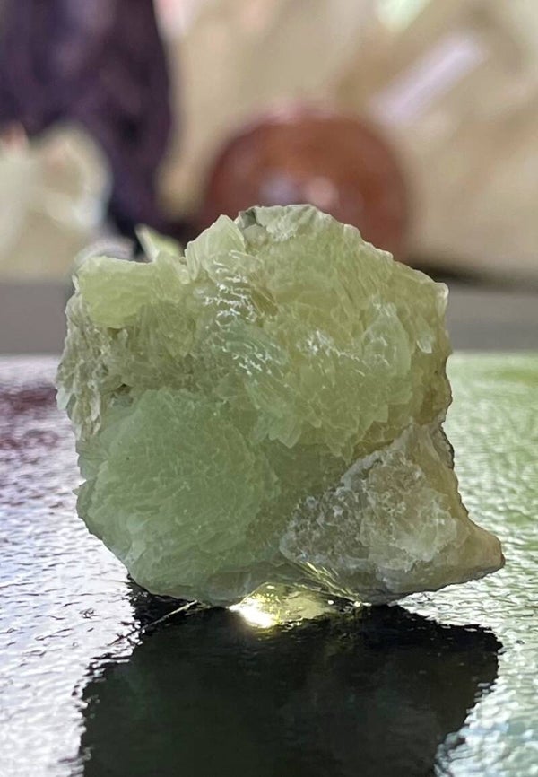 Prehniet uit Spanje ruw, klein