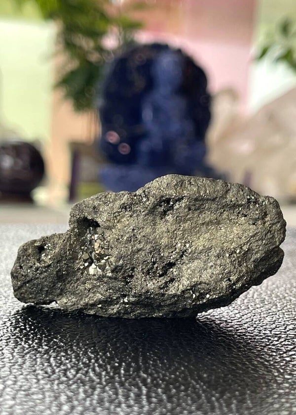 Pyriet uit Peru ruw, klein-medium