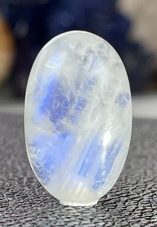 Regenboog Maansteen edelsteen cabochon ovaal, medium