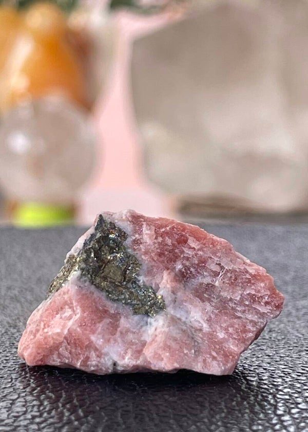 Rhodochrosiet uit China ruw, klein