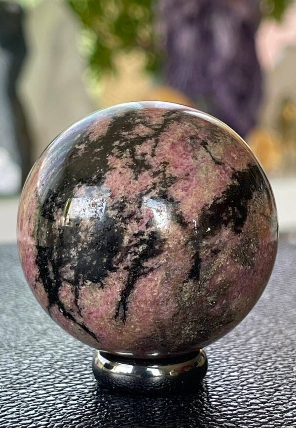 Rhodoniet bol uit Madagaskar, medium 4,8cm