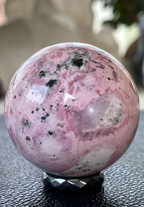 Rhodoniet bol uit Madagaskar, medium 5cm