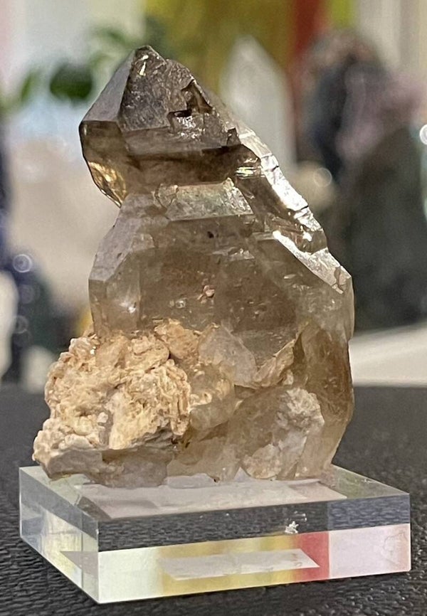 Rookkwarts punt uit Namibië ruw, medium