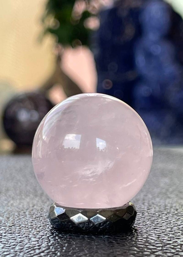 Rozenkwarts bol, klein 3cm