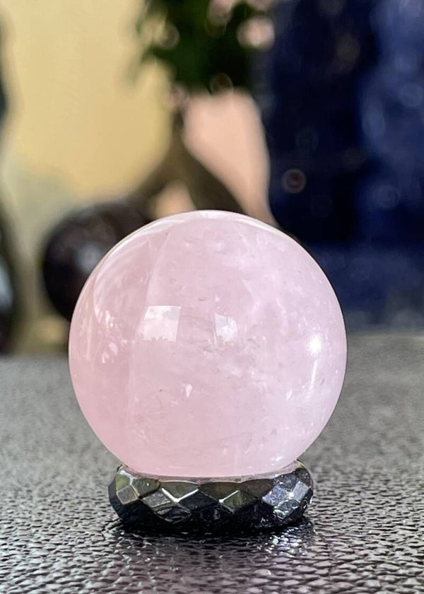 Rozenkwarts bol, klein 3cm