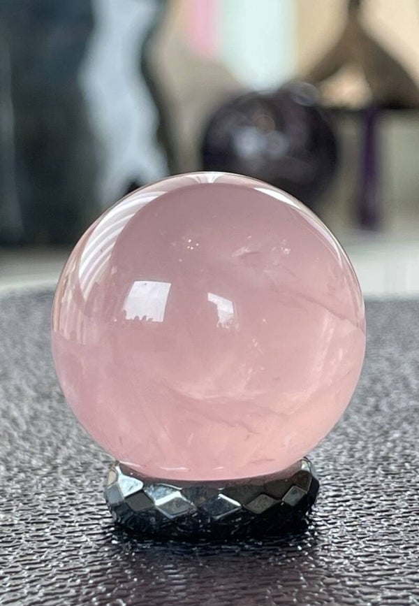 Rozenkwarts bol, klein 3cm