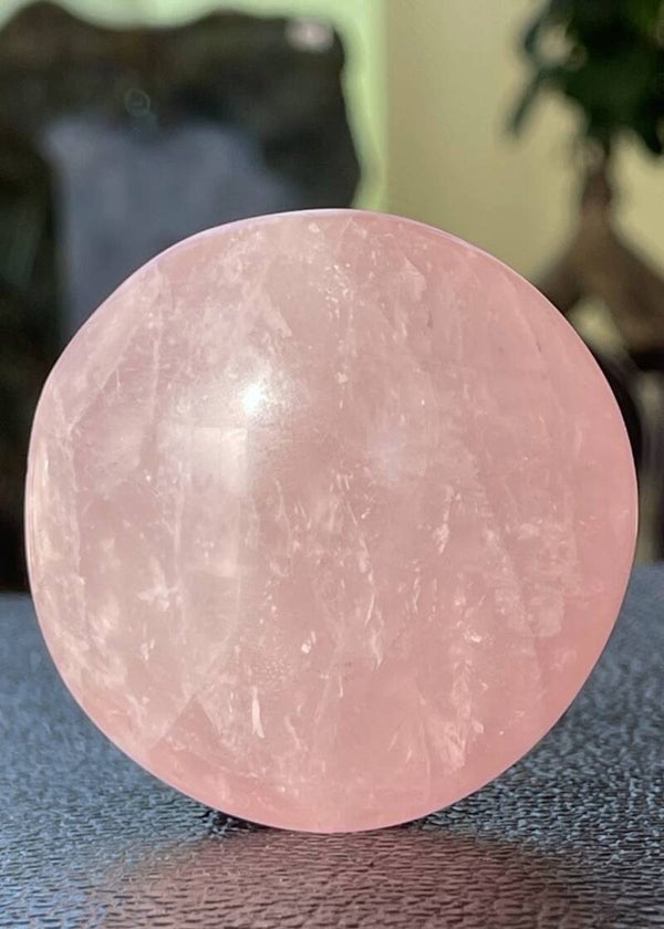 Rozenkwarts handsteen, medium
