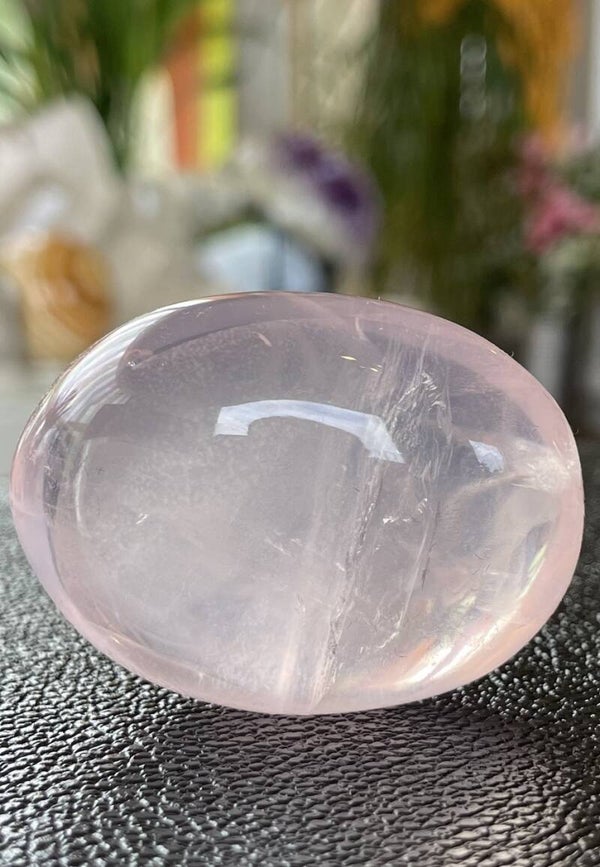 Rozenkwarts handsteen, medium