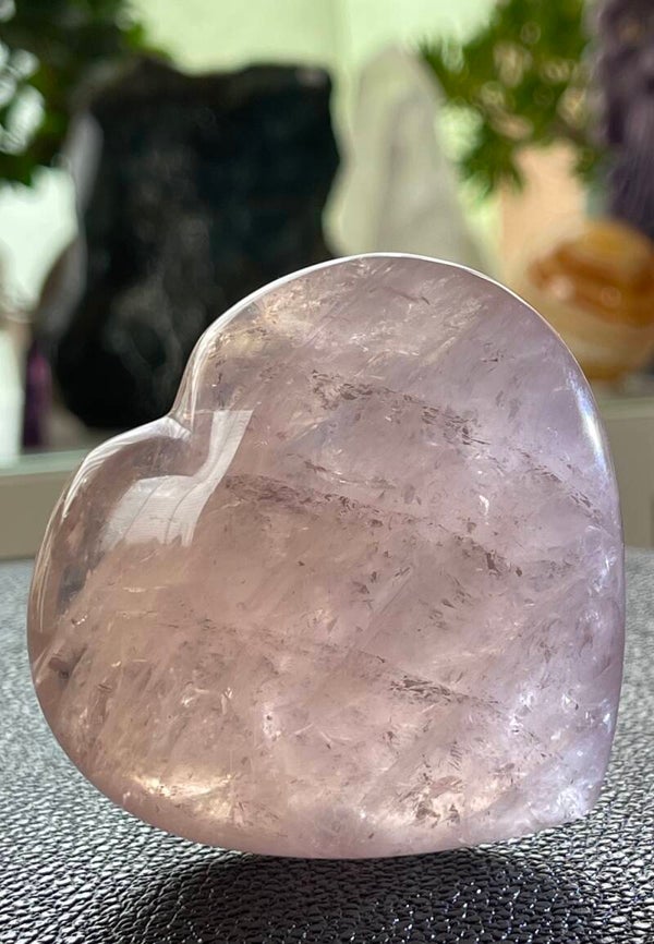 Rozenkwarts hart, medium-groot