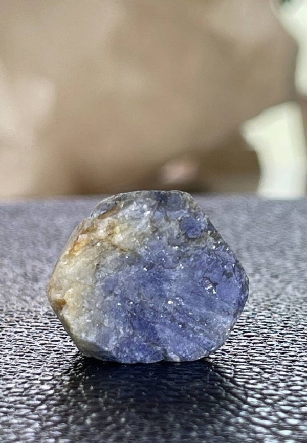 Saffier uit Malawi ruw, klein