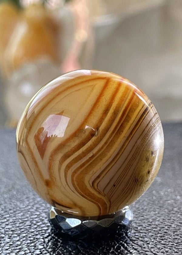 Sardonyx bol, klein 3,8cm