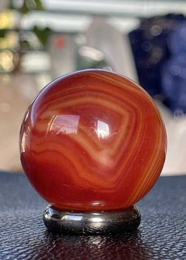 Sardonyx bol, klein 3,7cm