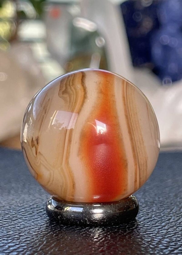 Sardonyx bol, klein 3,6cm