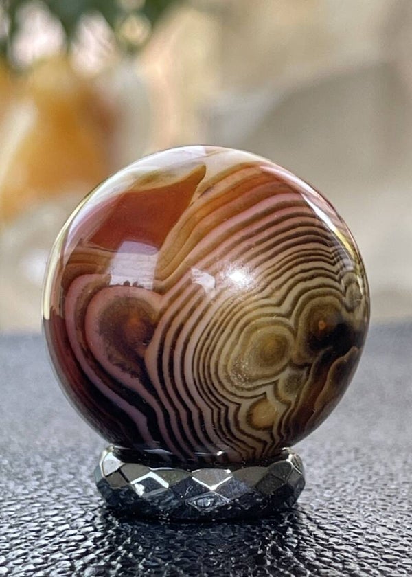 Sardonyx bol, klein 3,4cm