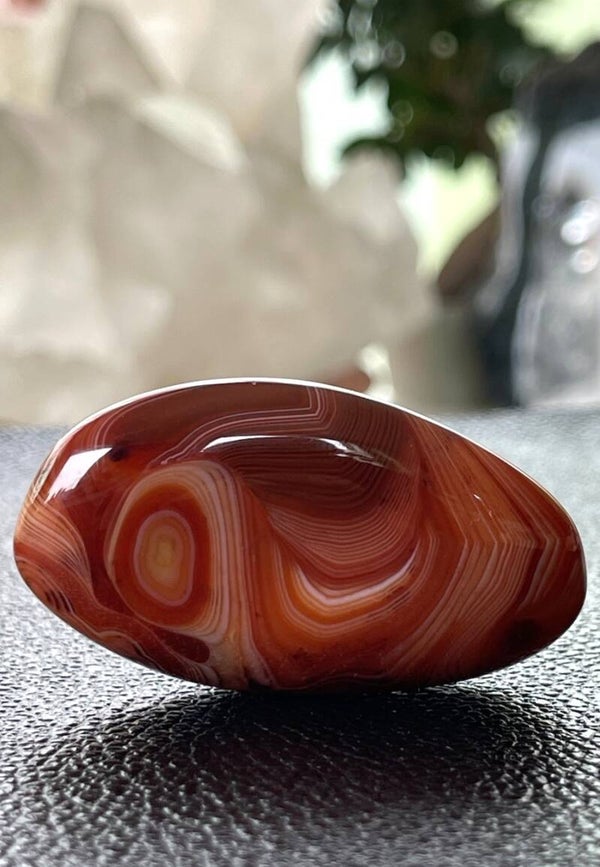 Sardonyx handsteen, klein