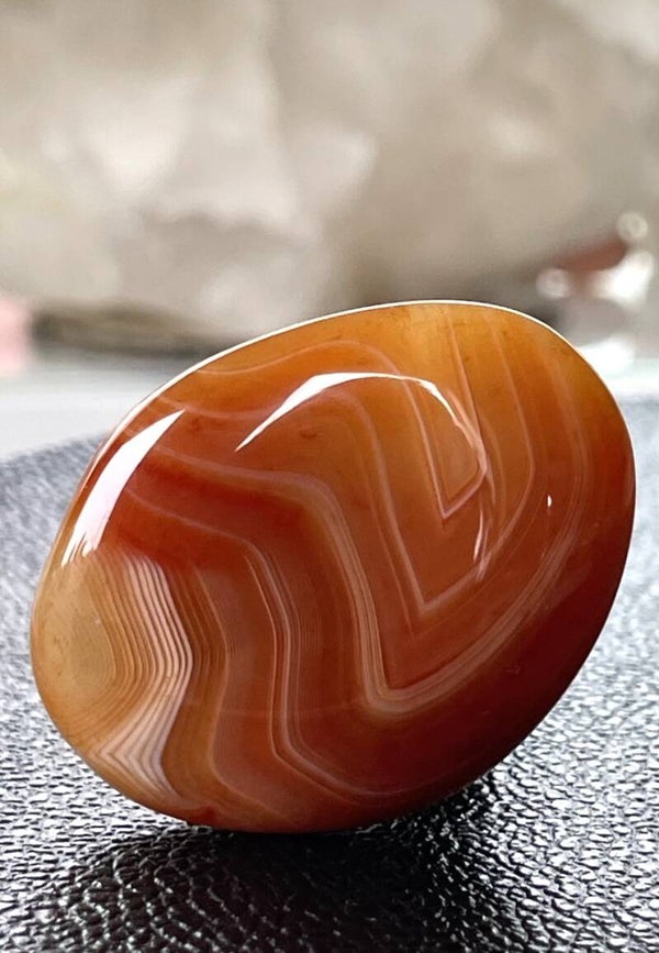 Sardonyx handsteen, klein