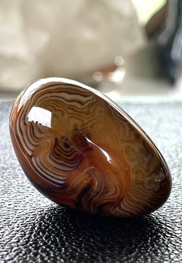 Sardonyx handsteen, klein