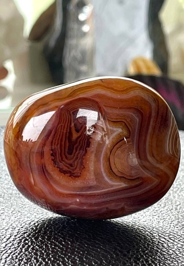 Sardonyx handsteen, medium