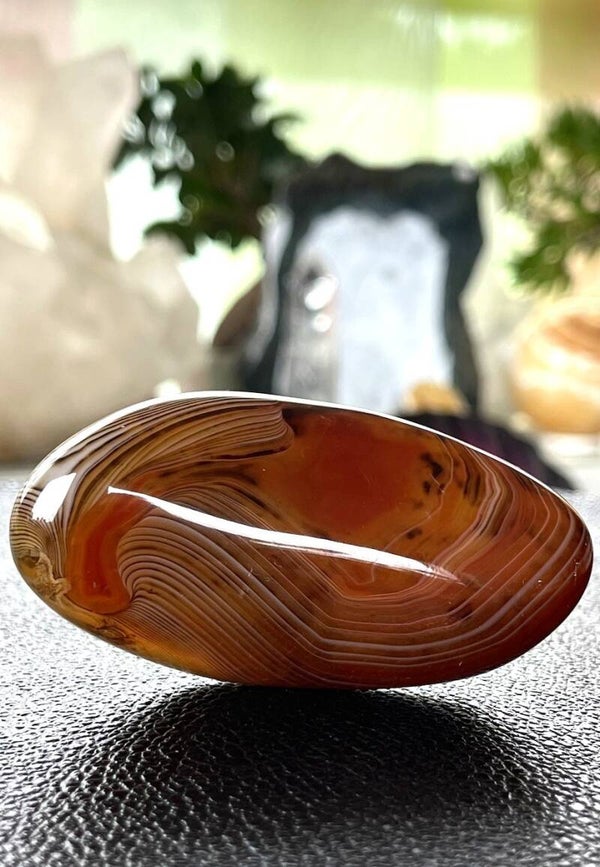 Sardonyx handsteen, medium