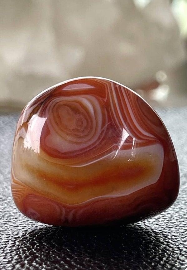 Sardonyx trommelsteen, groot