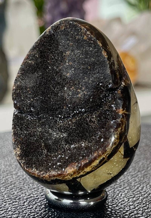 Septarie ei, open, medium 7cm