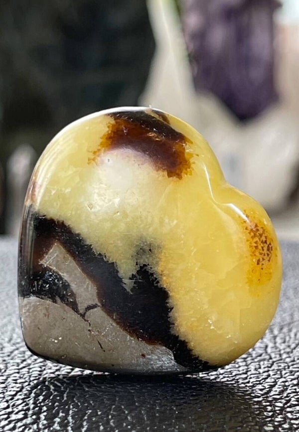 Septarie hart, klein-medium