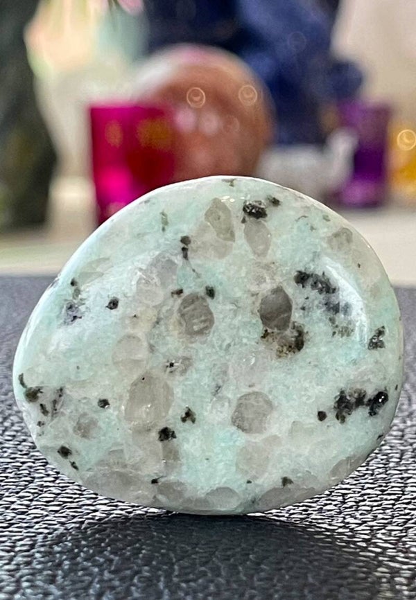 Sesam Agaat knuffelsteen plat