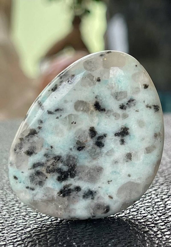 Sesam Agaat knuffelsteen plat