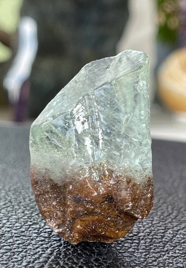 Smaragd Calciet uit Mexico ruw, klein