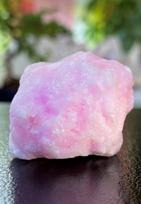 Smithsoniet roze, ruw, klein-medium