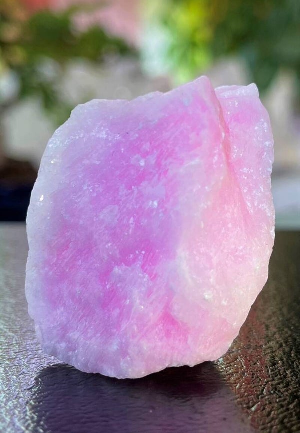 Smithsoniet roze, ruw, klein-medium