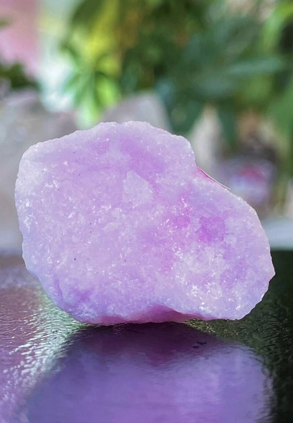 Smithsoniet roze, ruw, klein-medium