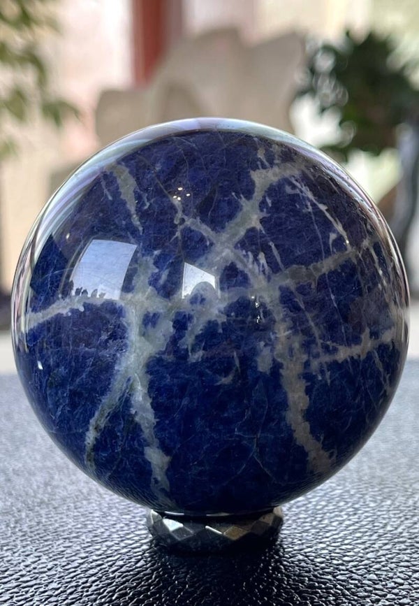 Sodaliet bol, medium-groot 6,7cm