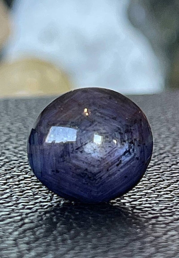 Ster Robijn edelsteen cabochon ovaal, klein-medium